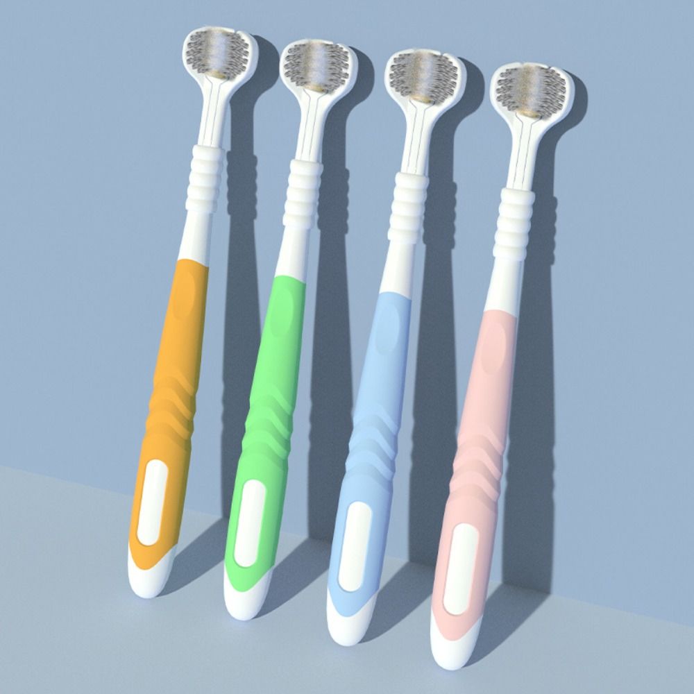 U-shaped Three Sided Toothbrush Soft Bristled Adult Household Cleaning Brush Gift 3D Fully Wrapped Tooth Care
U-shaped Three Sided Toothbrush Soft Bristled Adult Household Cleaning Brush Gift 3D Fully Wrapped Tooth Care