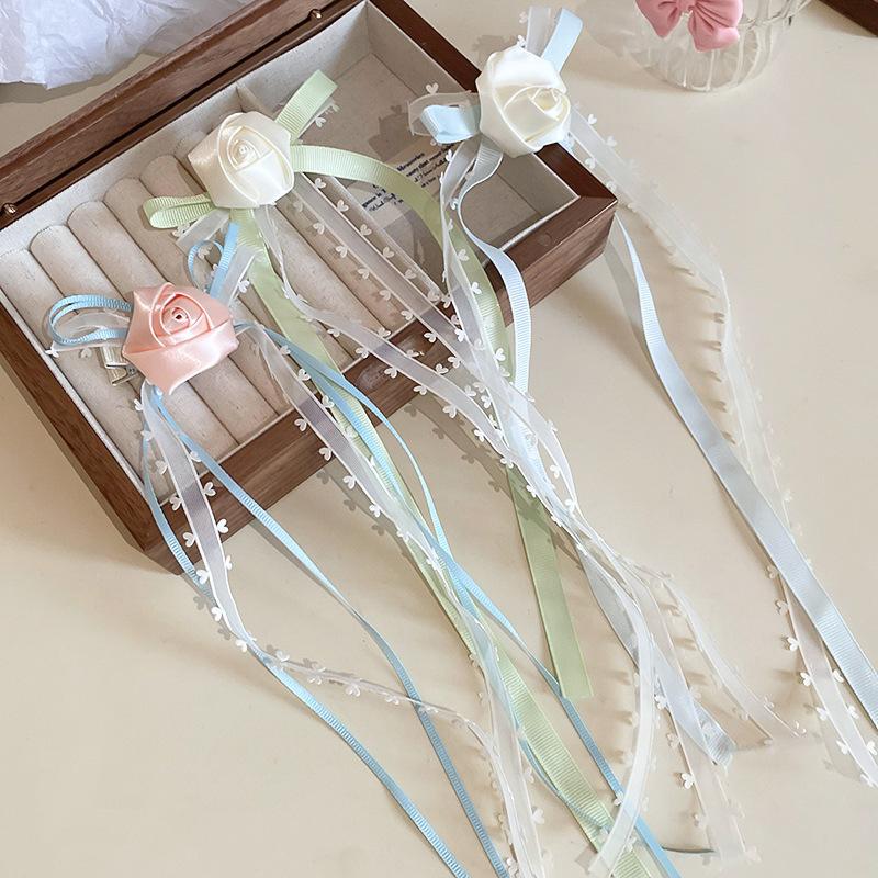 Simple bow, flower love hairpin, fashionable super fairy long tassel duck bill clip, temperament versatile hair accessories
Simple bow, flower love hairpin, fashionable super fairy long tassel duck bill clip, temperament versatile hair accessories