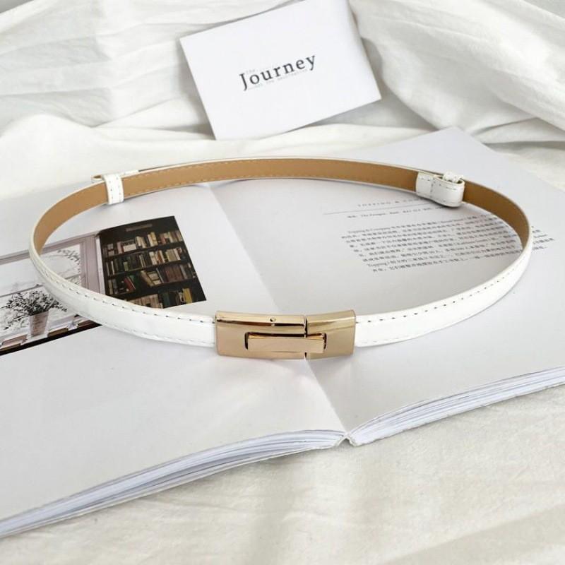 Trendy Women s Dress Belt Adjustable Pu Material For Fashionable Girls And Women White Adjustable Buckle
Trendy Women s Dress Belt Adjustable Pu Material For Fashionable Girls And Women White Adjustable Buckle