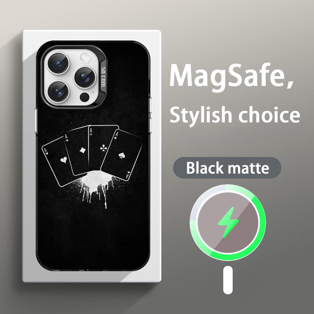 Poker Fashion art painting design Phone Case Magnetic IMD Colorful Silver case for iPhone 17 16 15 14 13 12 Pro Max iPhone 14
Poker Fashion art painting design Phone Case Magnetic IMD Colorful Silver case for iPhone 17 16 15 14 13 12 Pro Max iPhone 14