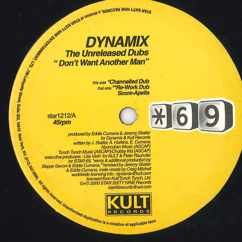 12inch Record DYNAMIX - Unreleased Dubs don t Want Another STAR1212 STAR 69 2000 US Dance & Electronica Used
12inch Record DYNAMIX - Unreleased Dubs don t Want Another STAR1212 STAR 69 2000 US Dance & Electronica Used