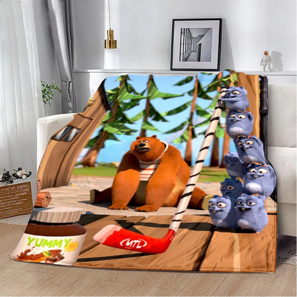 Cartoon Printed Blanket Picnic Blankets Grizzy and The Lemmings Warm Blanket Soft and Comfortable Home Travel Birthday Gift 30x40in
Cartoon Printed Blanket Picnic Blankets Grizzy and The Lemmings Warm Blanket Soft and Comfortable Home Travel Birthday Gift 30x40in