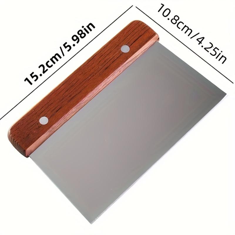 1pc stainless steel scraper, vegetable chopper, dough cutter - a multifunctional kitchen tool for baking червоний
1pc stainless steel scraper, vegetable chopper, dough cutter - a multifunctional kitchen tool for baking червоний