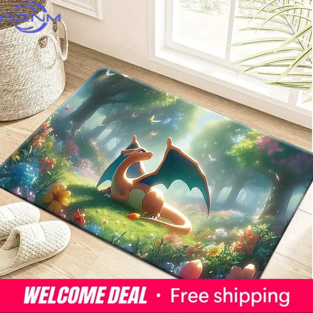 Pokemon Charizard in Magical Forest Print Non-slip Doormat, Soft Absorbent Floor Rug for Home Decor 40cm x 60cm
Pokemon Charizard in Magical Forest Print Non-slip Doormat, Soft Absorbent Floor Rug for Home Decor 40cm x 60cm