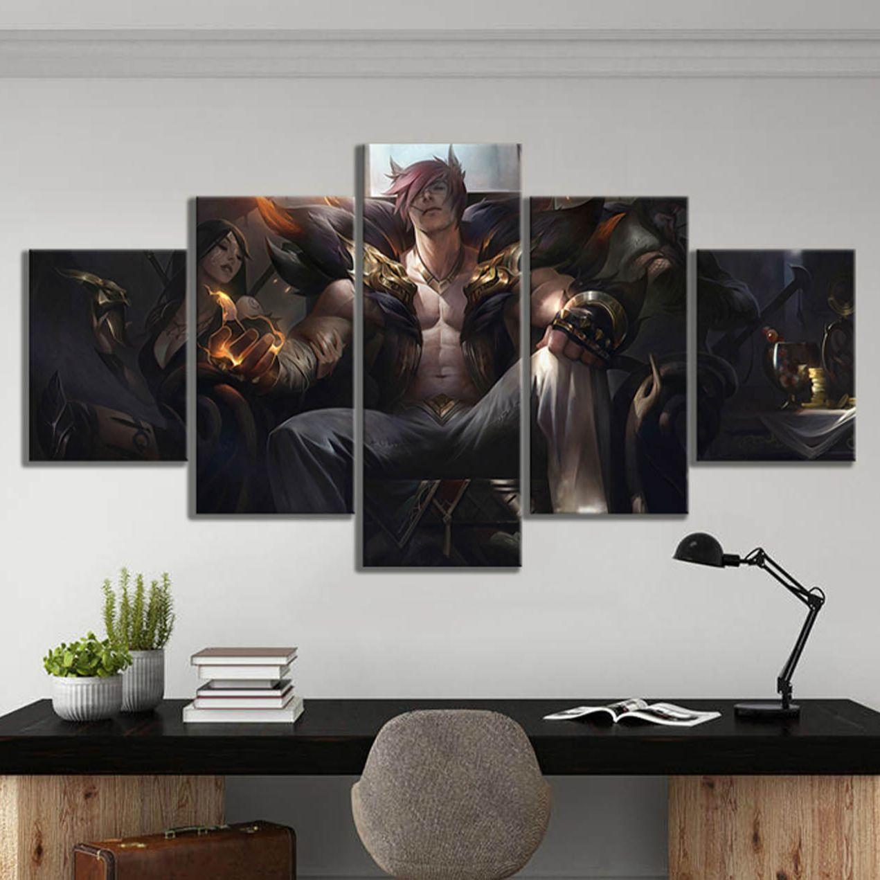 No Framed 5 Pieces Legends League Sett Game HD Decorative Wall Art Canvas Posters Pictures Paintings Home Decor for Living Room 20x35 20x45 20x55cm
No Framed 5 Pieces Legends League Sett Game HD Decorative Wall Art Canvas Posters Pictures Paintings Home Decor for Living Room 20x35 20x45 20x55cm