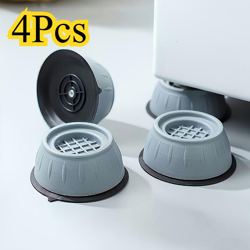 4pcs Heavy-Duty Anti-Shock Pads: Anti-Slip, Noise-Reducing for Washer, Fridge & Desk. Durable Gray-Black. чёрный
4pcs Heavy-Duty Anti-Shock Pads: Anti-Slip, Noise-Reducing for Washer, Fridge & Desk. Durable Gray-Black. чёрный