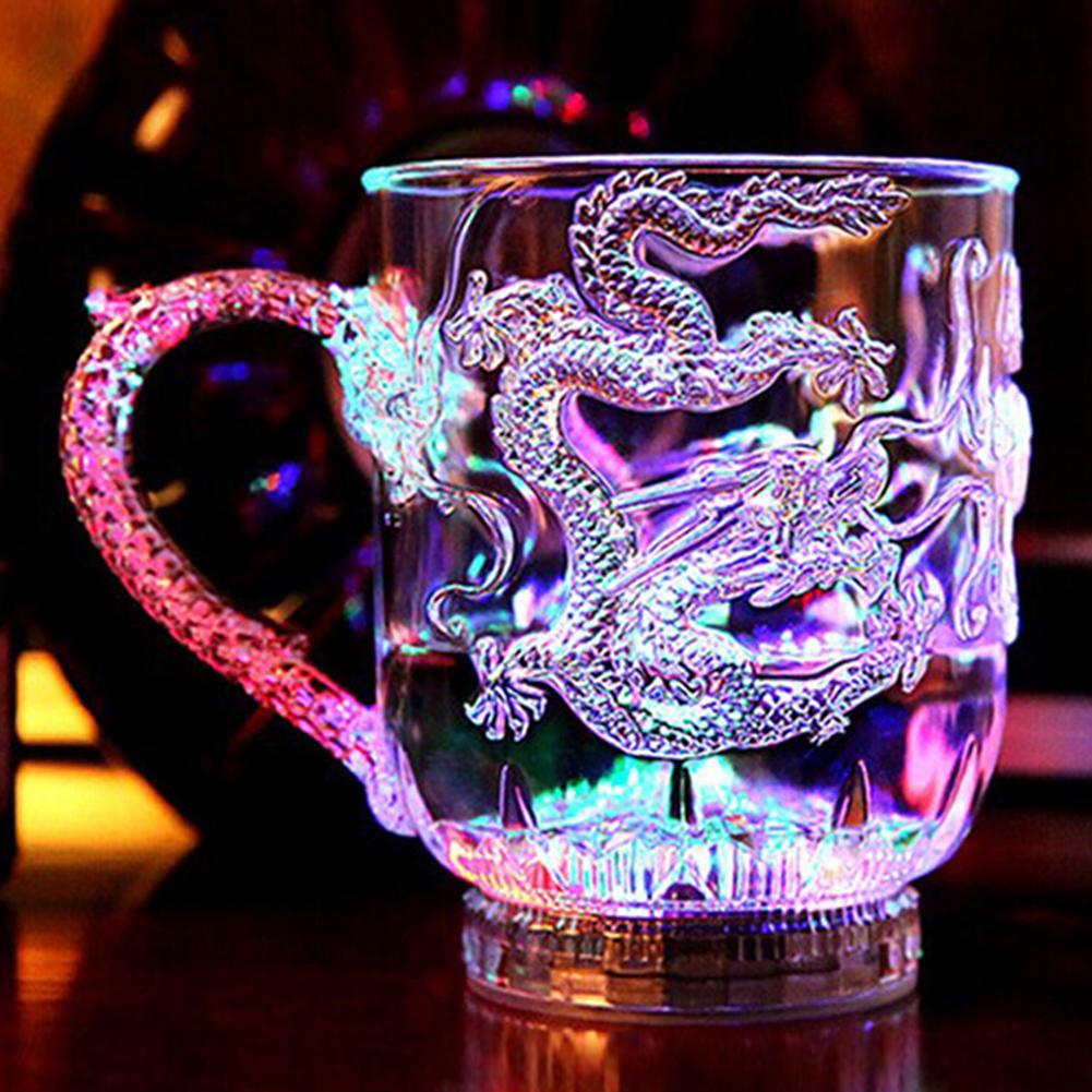 LED Glowing Cup Colorful Sensing Luminous Drinking Cup for Party Club Wedding 285ml
LED Glowing Cup Colorful Sensing Luminous Drinking Cup for Party Club Wedding 285ml