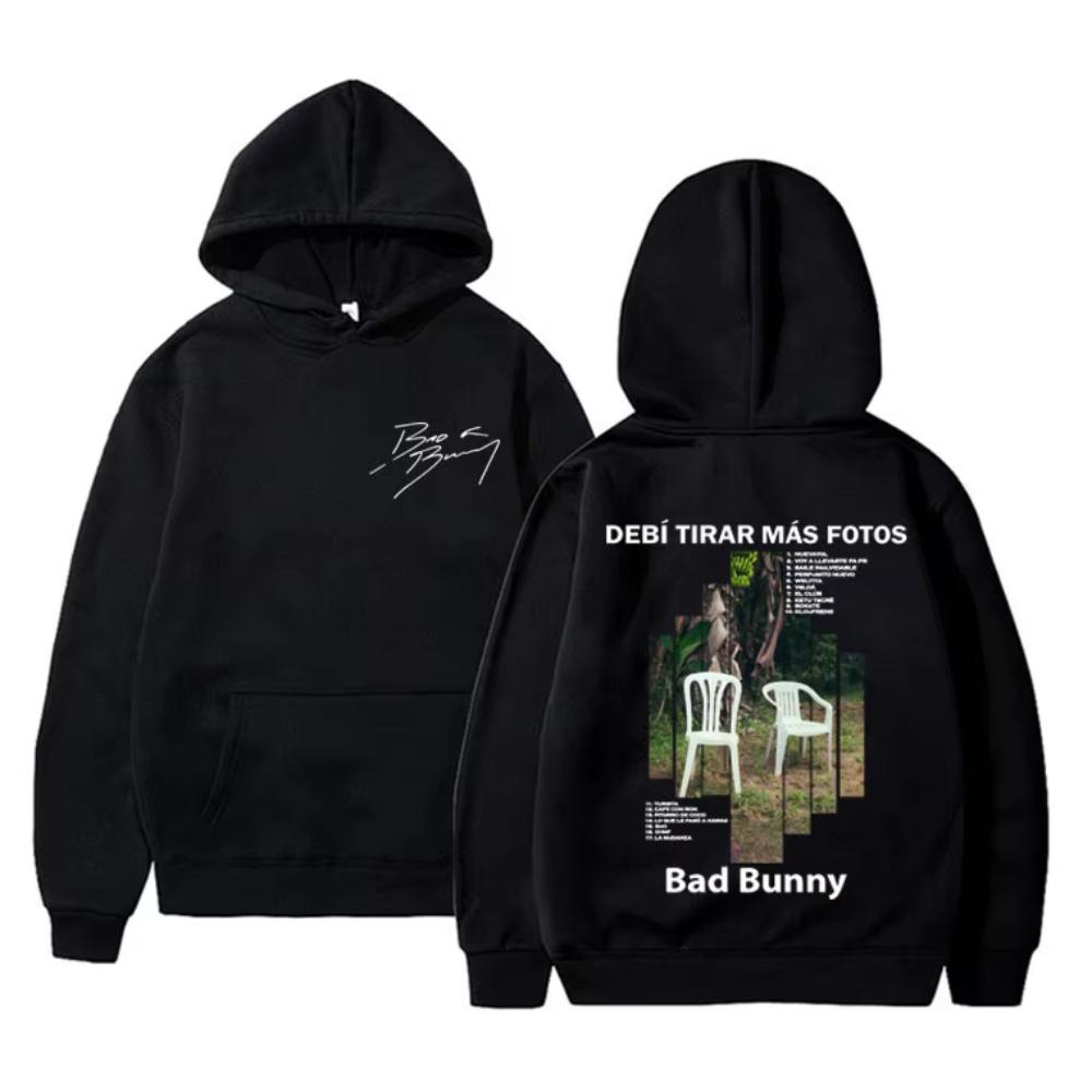 Rapper Bad Bunny Debi Tirar Mas Fotos DTMF Album Graphic Hoodie Men s Women Hip Hop Fashion Sweatshirt Gift S
Rapper Bad Bunny Debi Tirar Mas Fotos DTMF Album Graphic Hoodie Men s Women Hip Hop Fashion Sweatshirt Gift S