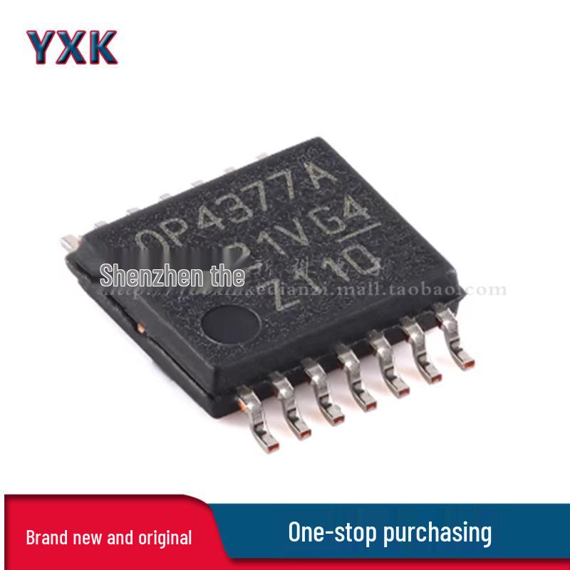 OPA4377AIPWR TSSOP-14 Quad Op Amp Chip
OPA4377AIPWR TSSOP-14 Quad Op Amp Chip