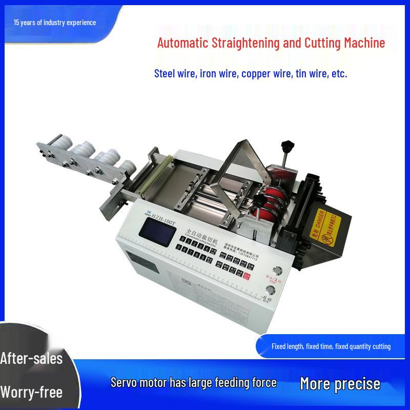 Compact Automatic Wire Straightening and Cutting Machine for Aluminum, Iron, and Copper Straightening Device
Compact Automatic Wire Straightening and Cutting Machine for Aluminum, Iron, and Copper Straightening Device