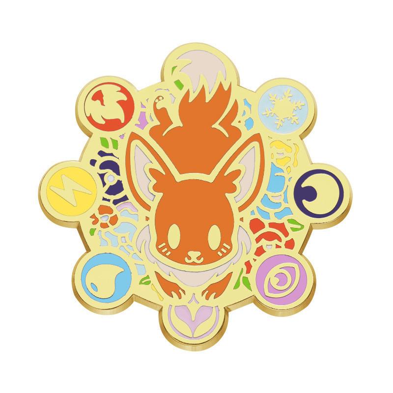 Whimsical Pin Enamel Featuring Cute Fox Character And Colorful Rainbow Accents Floral
Whimsical Pin Enamel Featuring Cute Fox Character And Colorful Rainbow Accents Floral