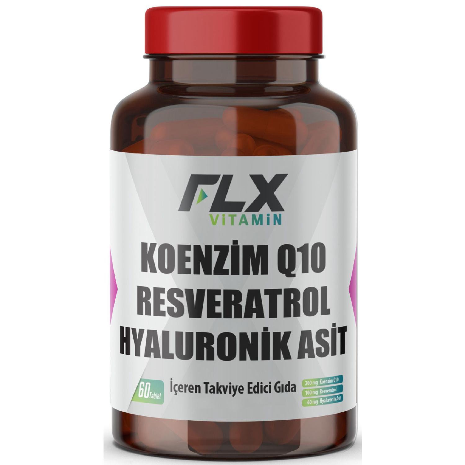 Coenzyme Q-10 200 Mg Hyaluronic Acid Resveratrol 60 Tablets
Coenzyme Q-10 200 Mg Hyaluronic Acid Resveratrol 60 Tablets