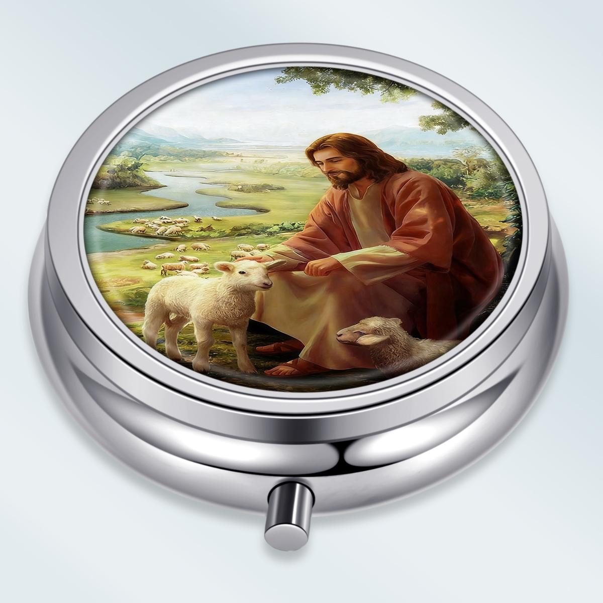 Portable Pill Box with 3 Compartments, Mini Metal Medicine Organizer Case, Cute Printed Pill Container for Vitamins, Pills, Jewelry, Travel, Daily Use разноцветный
Portable Pill Box with 3 Compartments, Mini Metal Medicine Organizer Case, Cute Printed Pill Container for Vitamins, Pills, Jewelry, Travel, Daily Use разноцветный