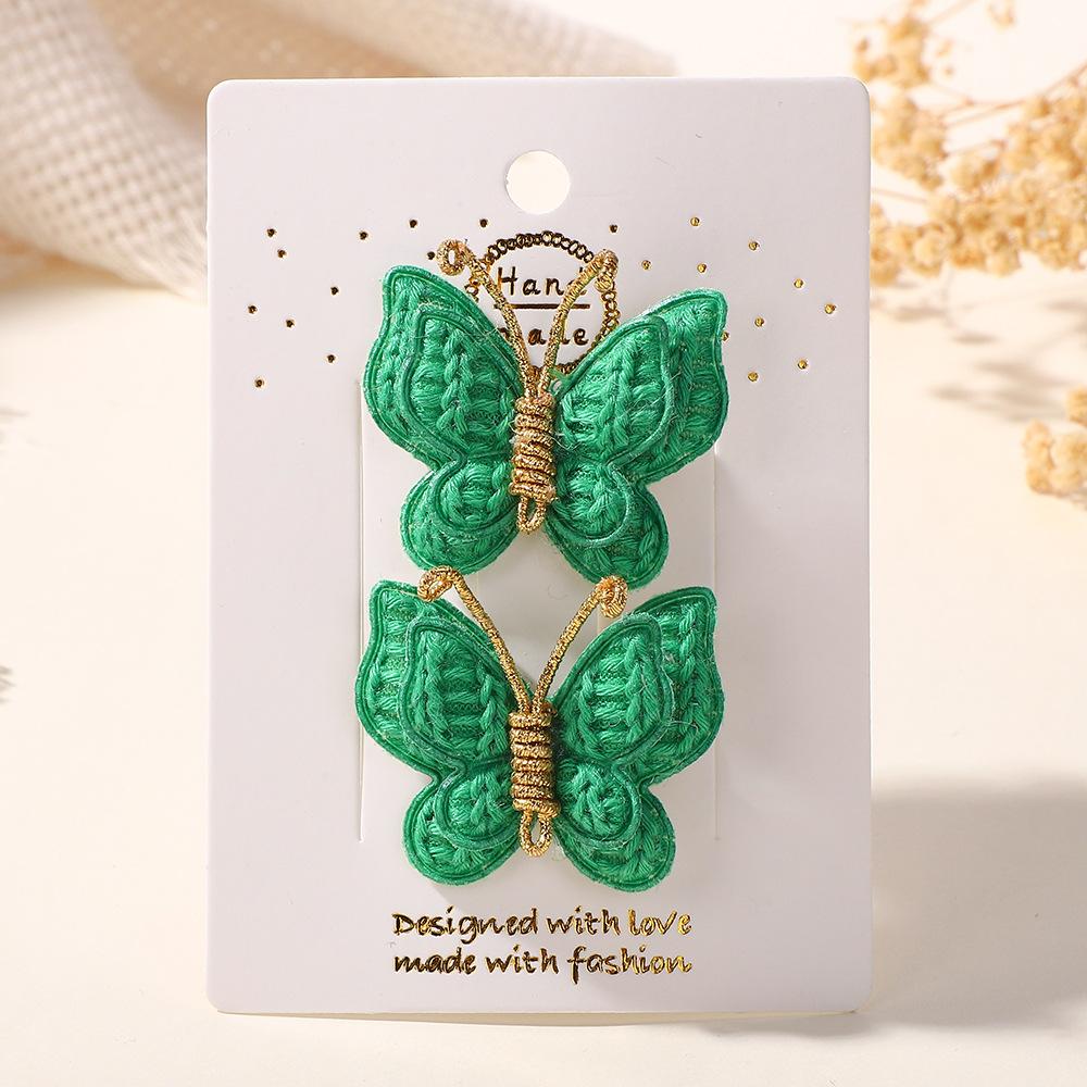 2025 Cute Butterfly Hairpins Children Baby Girls Kids Hair Clips Pins Barrettes Accessories Hairclip Headwear Headdress Ornament about 4.5 cm
2025 Cute Butterfly Hairpins Children Baby Girls Kids Hair Clips Pins Barrettes Accessories Hairclip Headwear Headdress Ornament about 4.5 cm