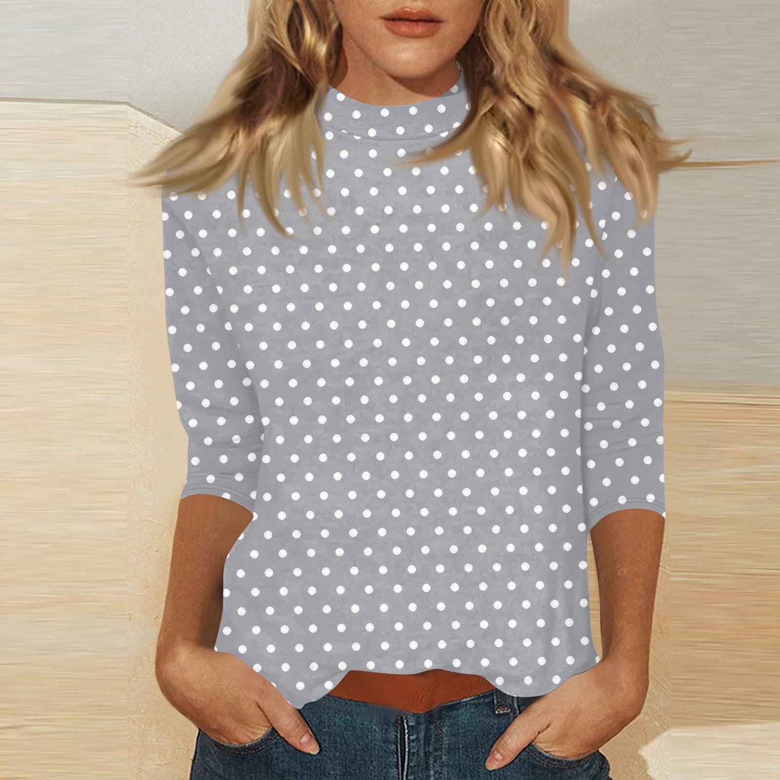 Женский топ с принтом и рукавом 3/4 под горло XXL
Женский топ с принтом и рукавом 3/4 под горло XXL