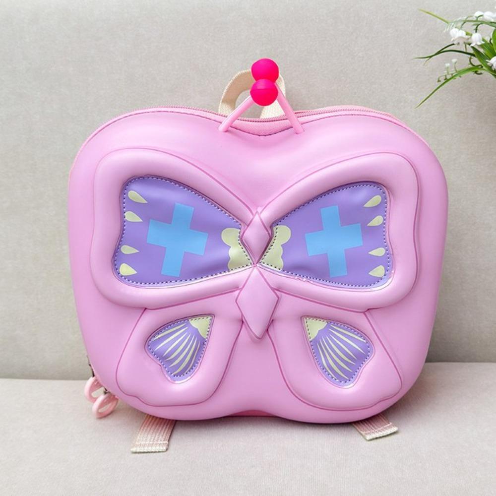 New butterfly hard shell backpack boys and girls kindergarten school bag creative cute fashion children s backpack One size розовый
New butterfly hard shell backpack boys and girls kindergarten school bag creative cute fashion children s backpack One size розовый