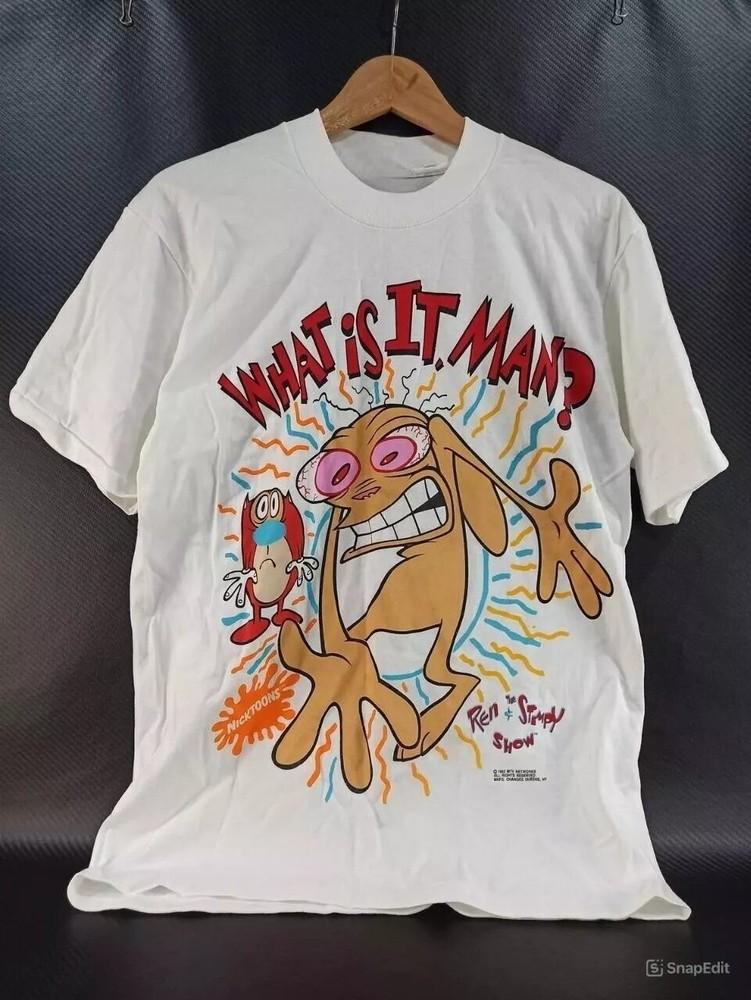 Vtg 90s New Old Stock Ren and Stimpy Nickelodeon Cartoon Remake T-Shirt S-5XL Unisex T-Shirt XXXXL
Vtg 90s New Old Stock Ren and Stimpy Nickelodeon Cartoon Remake T-Shirt S-5XL Unisex T-Shirt XXXXL