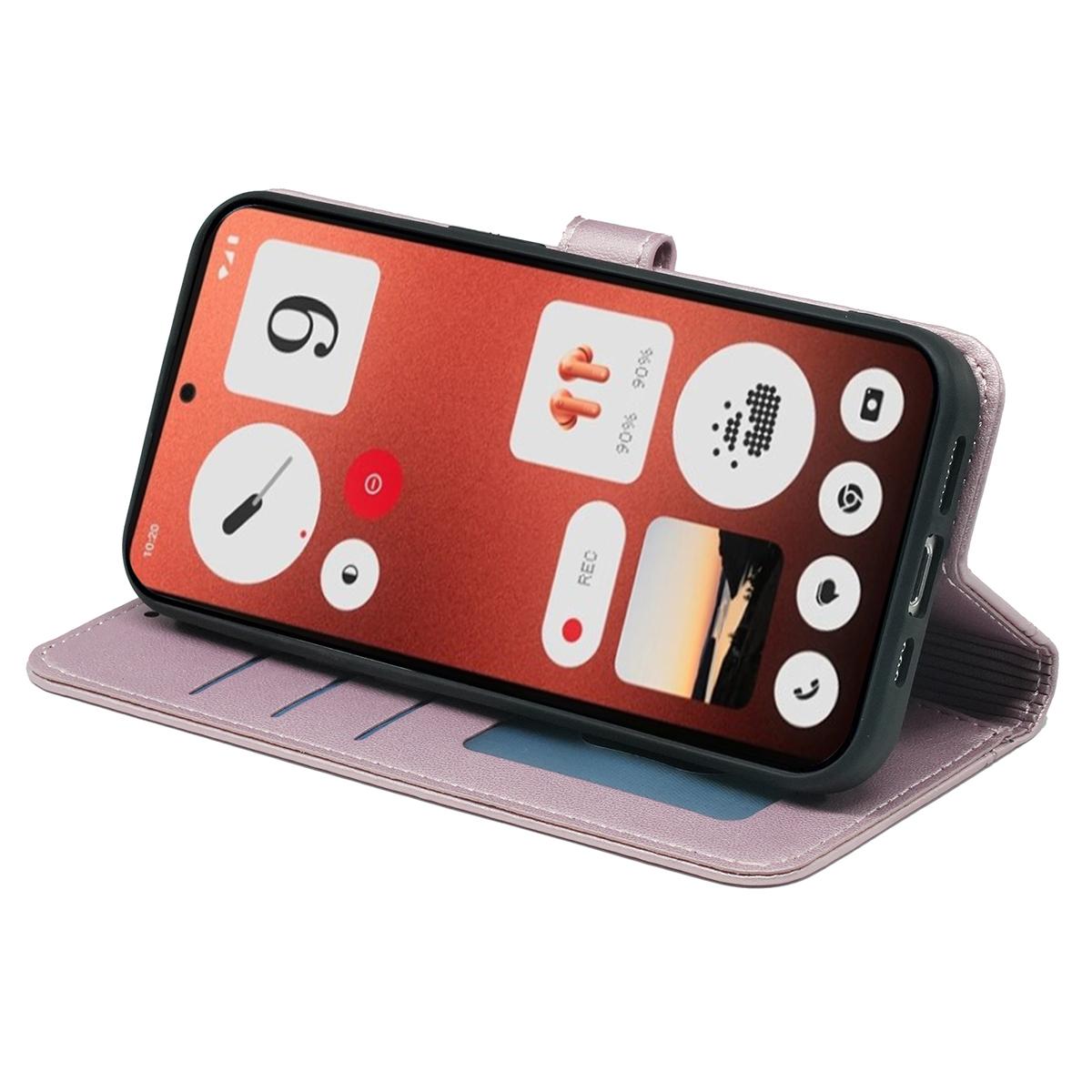 For Nothing CMF Phone 1 Wallet Case Magnetic Snap Leather Phone Cover with Strap Purple
For Nothing CMF Phone 1 Wallet Case Magnetic Snap Leather Phone Cover with Strap Purple