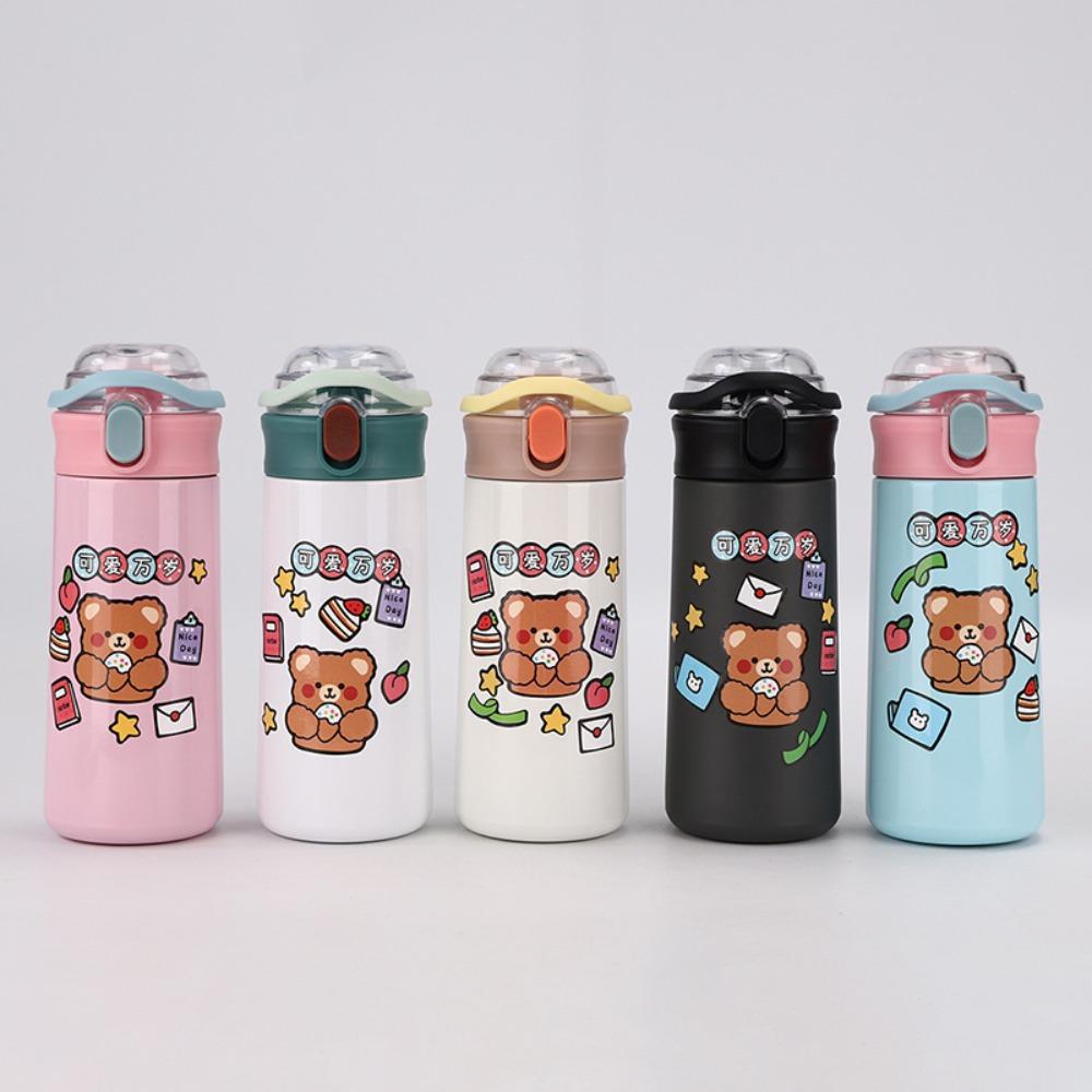 Cute Cartoon Insulated Cup Pop-up Lid Vacuum Mug Leakproof Sport Watter Bottle Drinkware чорний
Cute Cartoon Insulated Cup Pop-up Lid Vacuum Mug Leakproof Sport Watter Bottle Drinkware чорний
