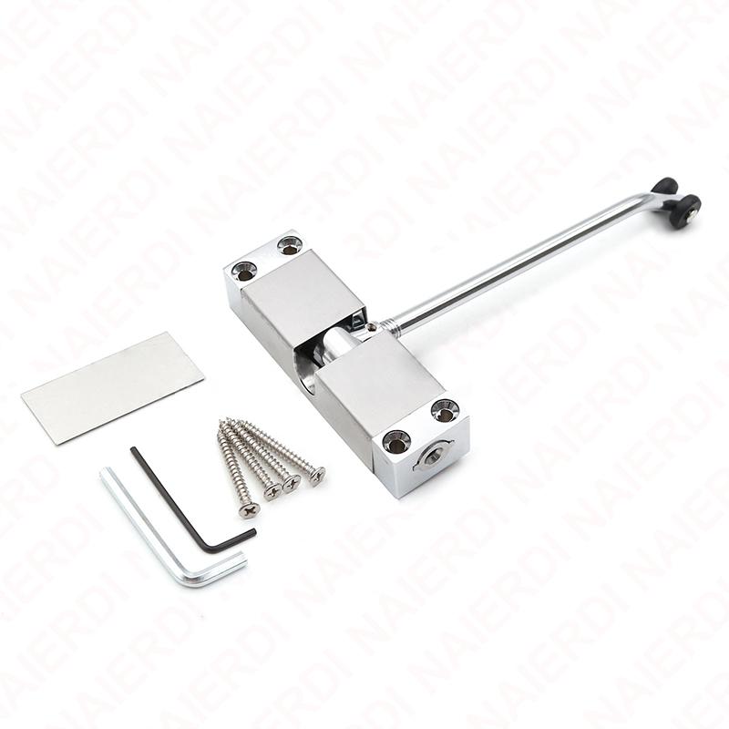 NAIERDI Spring Door Closer Stainless Steel Automatic Adjustable Door Hinges Home Security Door Stopper Furniture Door Hardware срібний
NAIERDI Spring Door Closer Stainless Steel Automatic Adjustable Door Hinges Home Security Door Stopper Furniture Door Hardware срібний