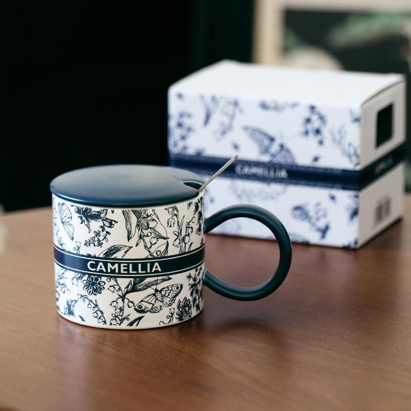 Ink and Wash Ceramic Mug Home High Precision Retro Pattern Water Cup High End Feeling with Lid Office Drinking Water Cup 380m l
Ink and Wash Ceramic Mug Home High Precision Retro Pattern Water Cup High End Feeling with Lid Office Drinking Water Cup 380m l