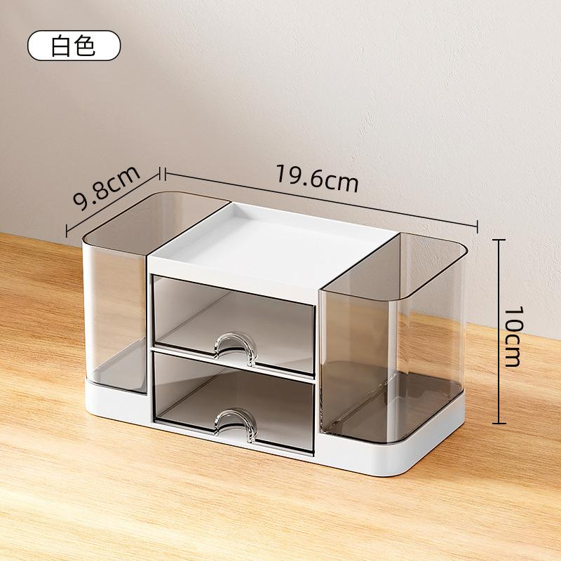 Plastic Desktop Transparent Drawer Box Student Stationery Organizer Organizer Cosmetic Table Skincare Storage Organizer чорний
Plastic Desktop Transparent Drawer Box Student Stationery Organizer Organizer Cosmetic Table Skincare Storage Organizer чорний