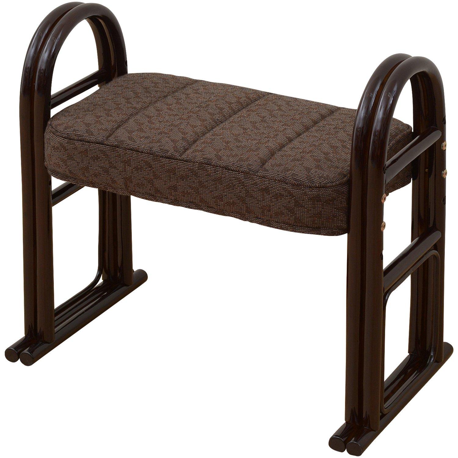 Yamazen Rattan Entryway Bench with Cushion and Ottoman, Dark Brown, SGB-52(DBR3)
Yamazen Rattan Entryway Bench with Cushion and Ottoman, Dark Brown, SGB-52(DBR3)