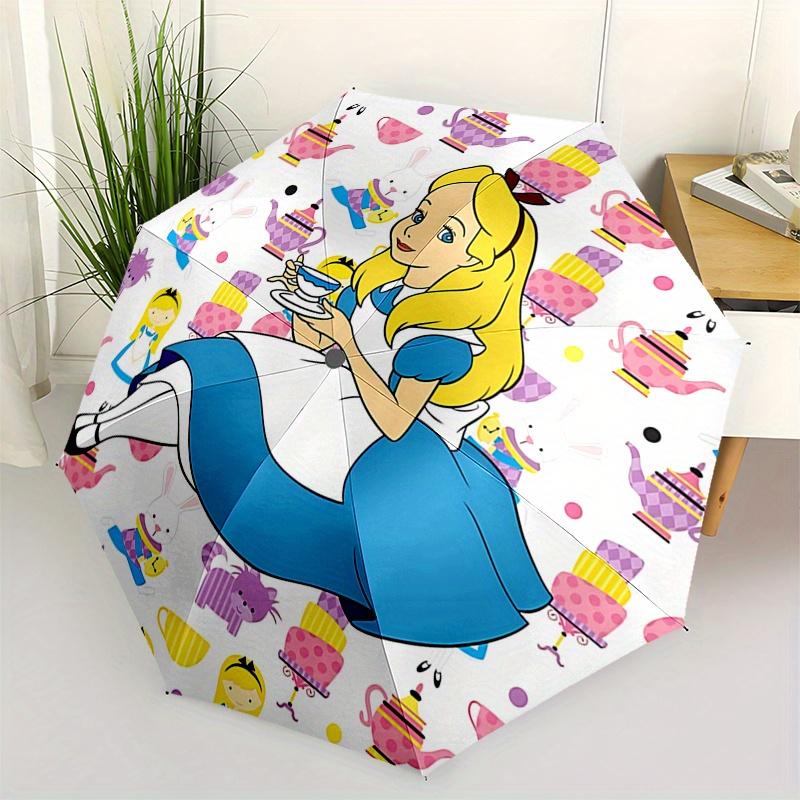 Disney Alice, Wonderland Automatic Open/Close Umbrella - Cute Umbrella with Cute Design, Portable 3-Fold Compact Umbrella for Men & Women, V
Disney Alice, Wonderland Automatic Open/Close Umbrella - Cute Umbrella with Cute Design, Portable 3-Fold Compact Umbrella for Men & Women, V