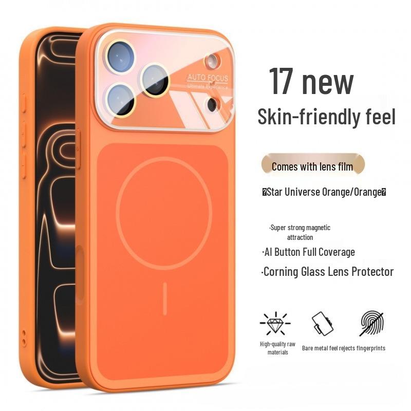 iPhone 17 PRO MAX Two-tone Silicone Magnetic Case with Large Window 16 Pro
iPhone 17 PRO MAX Two-tone Silicone Magnetic Case with Large Window 16 Pro