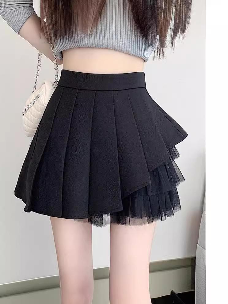 Летняя белая плиссированная миди-юбка из сетки 2024: Повседневное А-силуэтное платье с высокой талией, стройнящим дизайном и облегающим бедра кроем. S чёрный
Летняя белая плиссированная миди-юбка из сетки 2024: Повседневное А-силуэтное платье с высокой талией, стройнящим дизайном и облегающим бедра кроем. S чёрный