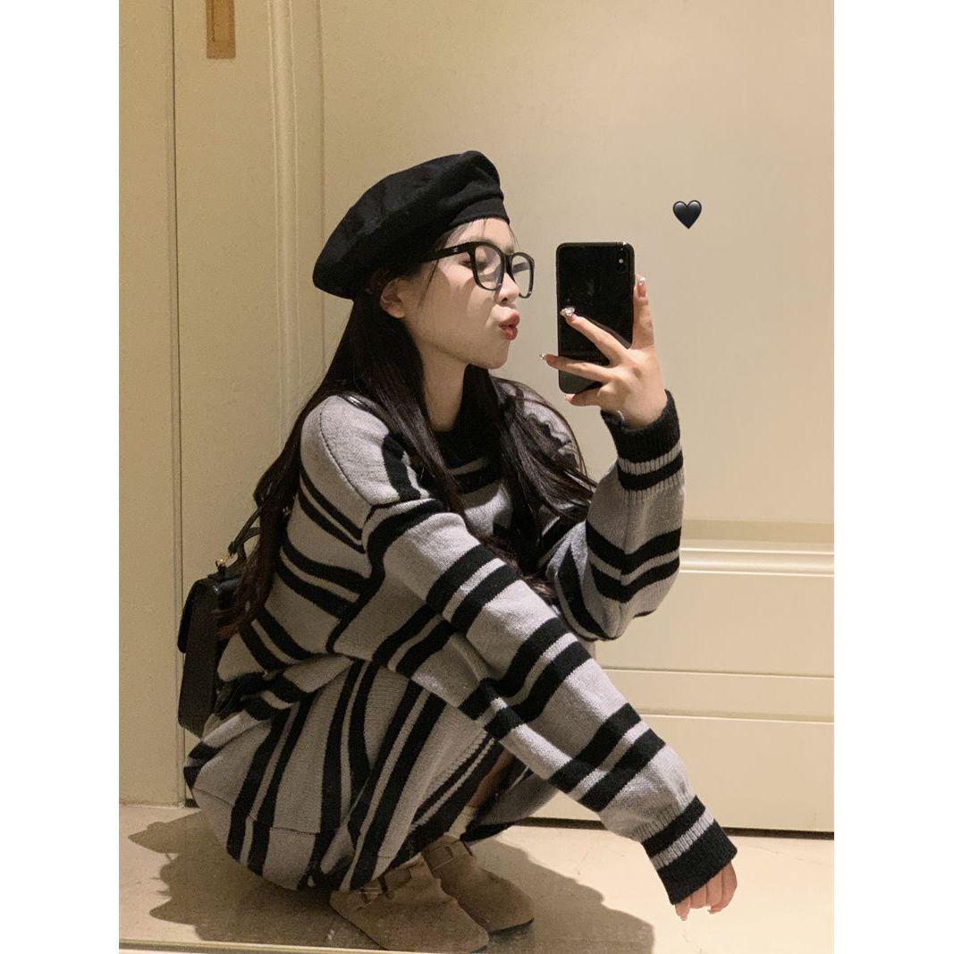 2025 Autumn/Winter Chic Striped Color Block Sweater Dress with Long Sleeves One Size абрикосовый
2025 Autumn/Winter Chic Striped Color Block Sweater Dress with Long Sleeves One Size абрикосовый