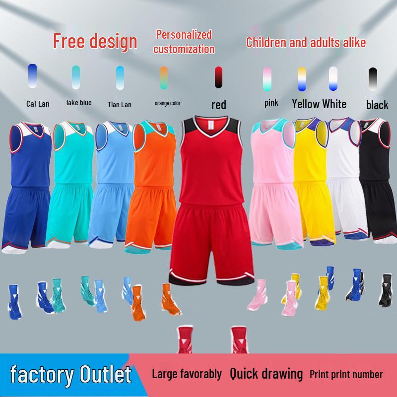 Loose Fit Breathable Sleeveless Basketball Jersey & Shorts Set for Students – Sweat-Absorbing, Latest Trend L
Loose Fit Breathable Sleeveless Basketball Jersey & Shorts Set for Students – Sweat-Absorbing, Latest Trend L