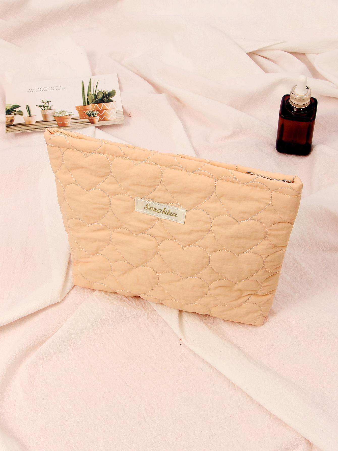 Fashion Macaroon Women Heart Quilting Makeup Bag Large Capacity Cute Toiletry Cosmetic Storage Pouch Handbag Travel Make Up Bag помаранчевий
Fashion Macaroon Women Heart Quilting Makeup Bag Large Capacity Cute Toiletry Cosmetic Storage Pouch Handbag Travel Make Up Bag помаранчевий