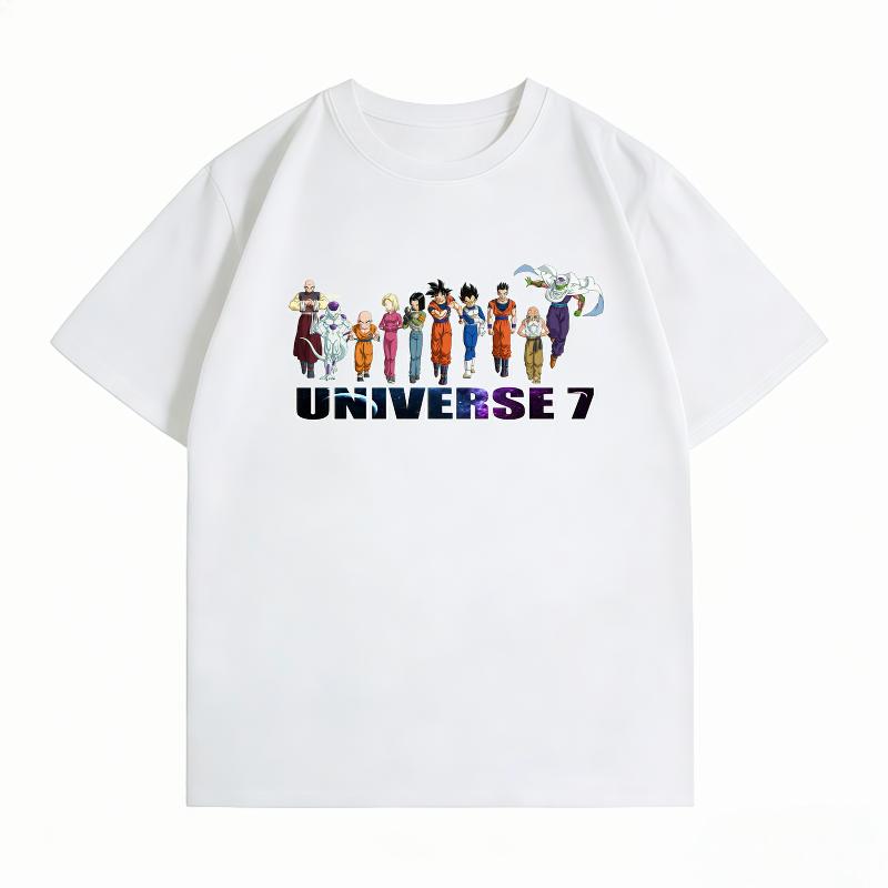 Unisexs Clothing New 100 Cotton Summer TShirt Bandai Dragon Ball Unisexs TShirt Universe 7 Print Casual Unisexs TShirt S
Unisexs Clothing New 100 Cotton Summer TShirt Bandai Dragon Ball Unisexs TShirt Universe 7 Print Casual Unisexs TShirt S