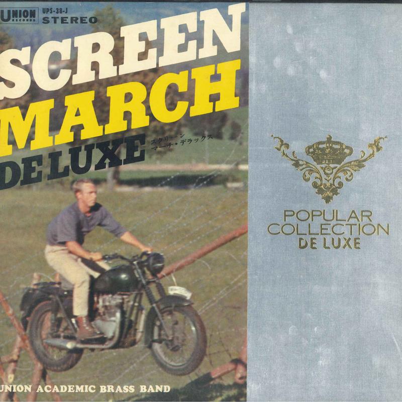 LP Record UNION ACADEMIC BRASS BAND - Screen March Deluxe UPS38J Union Records 1973 Japan Soundtracks & Musicals Used
LP Record UNION ACADEMIC BRASS BAND - Screen March Deluxe UPS38J Union Records 1973 Japan Soundtracks & Musicals Used