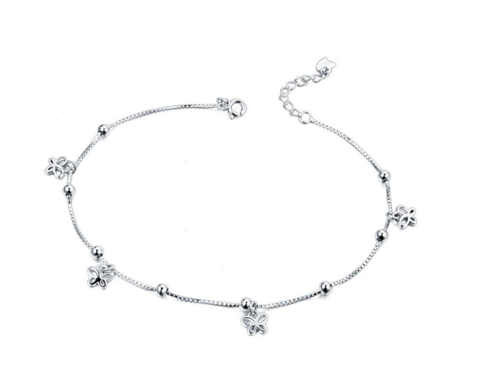 Модный блестящий милый теннисный браслет с кристаллами бабочки для женщин, сандалии в стиле бохо цвета: золотистый, серебряный, стразы, цепочка на ногу, ювелирные изделия 
Модный блестящий милый теннисный браслет с кристаллами бабочки для женщин, сандалии в стиле бохо цвета: золотистый, серебряный, стразы, цепочка на ногу, ювелирные изделия