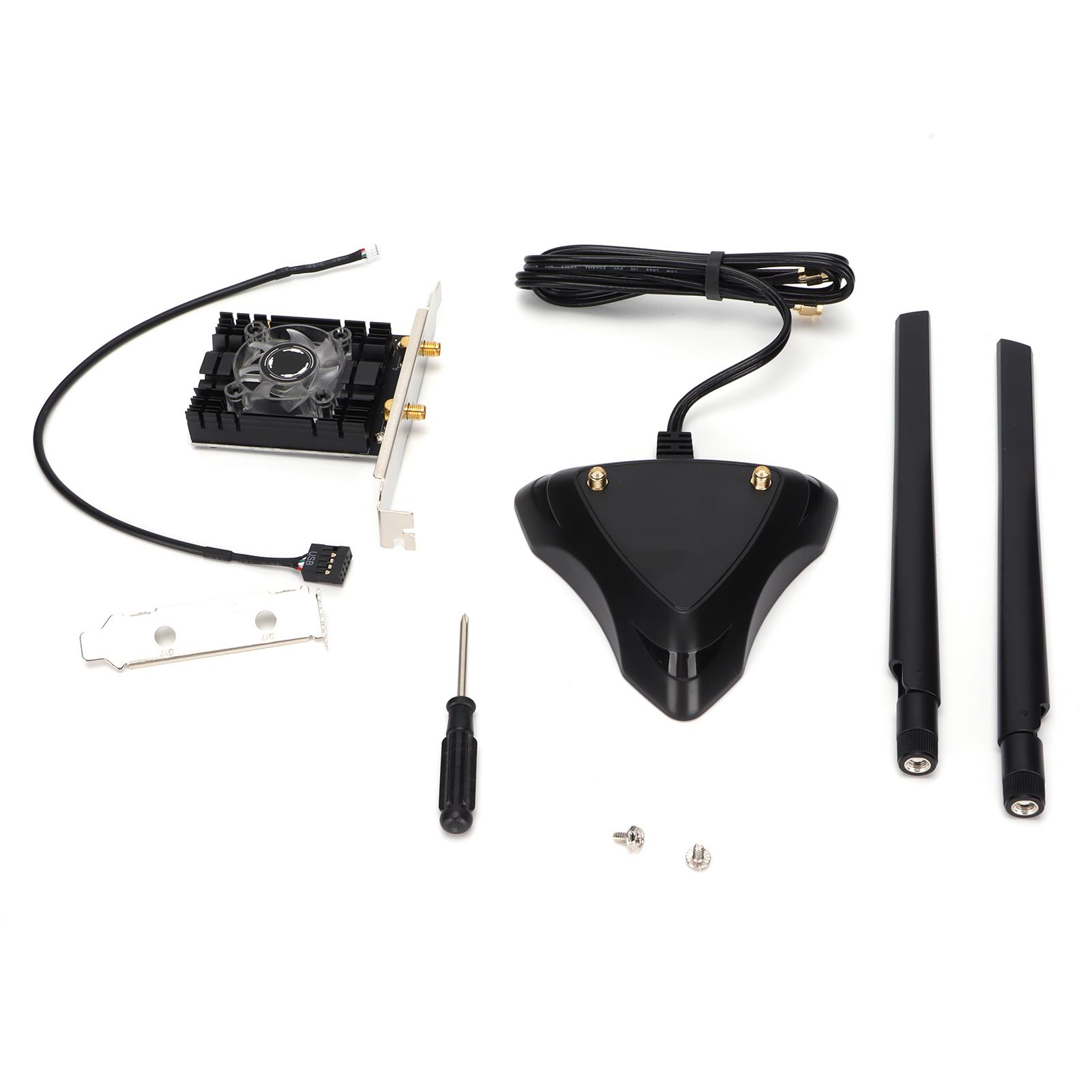 Network Card 3000M Wireless Wifi Network Card PCIE Dual Band Dual Antenna Network Adapter
Network Card 3000M Wireless Wifi Network Card PCIE Dual Band Dual Antenna Network Adapter