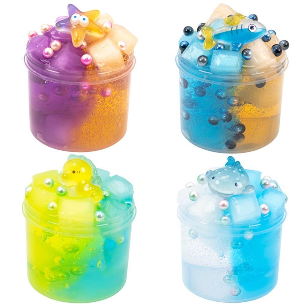 Jelly Cube Crystal Slime 70ml Crunchy Slime Glimmer Slime Kit for Girls Boys Blue/Yellow
Jelly Cube Crystal Slime 70ml Crunchy Slime Glimmer Slime Kit for Girls Boys Blue/Yellow