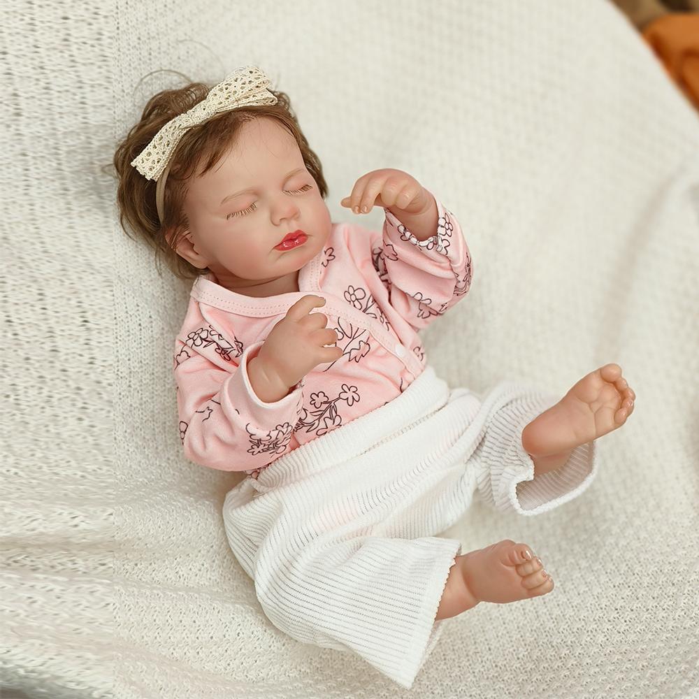 46 см очаровательные куклы-реборн LouLou спящие реалистичные 3D окрашенные кожаные силиконовые виниловые милые новорожденные рождественские игрушки в подарок для девочек Full Silicone Vinyl Doll
46 см очаровательные куклы-реборн LouLou спящие реалистичные 3D окрашенные кожаные силиконовые виниловые милые новорожденные рождественские игрушки в подарок для девочек Full Silicone Vinyl Doll