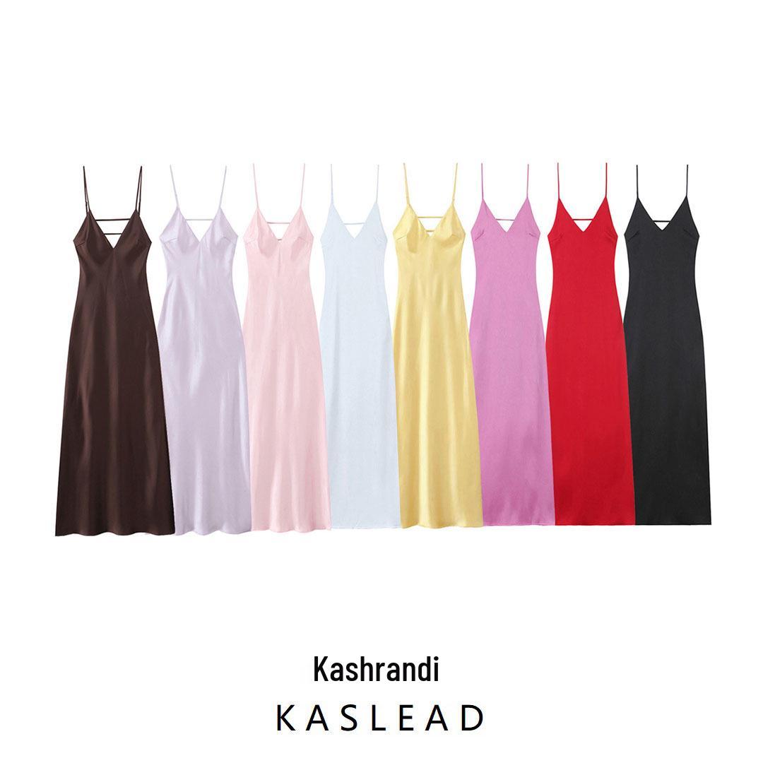 2025 Spring Women s European & American Style Silk Satin Sleeveless Midi Dress M жовтий
2025 Spring Women s European & American Style Silk Satin Sleeveless Midi Dress M жовтий