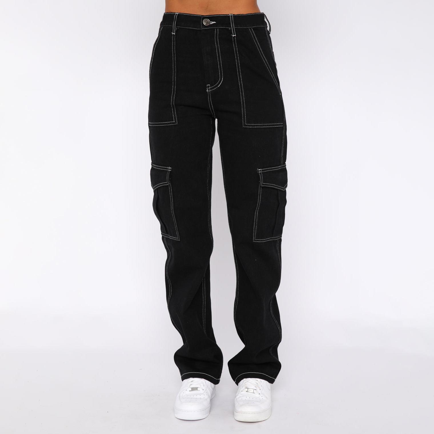 Женские лоскутные прямые брюки с несколькими карманами, рабочая одежда, брюки, брюки, карманы, пуговицы, женские брюки XXL чёрный
Женские лоскутные прямые брюки с несколькими карманами, рабочая одежда, брюки, брюки, карманы, пуговицы, женские брюки XXL чёрный
