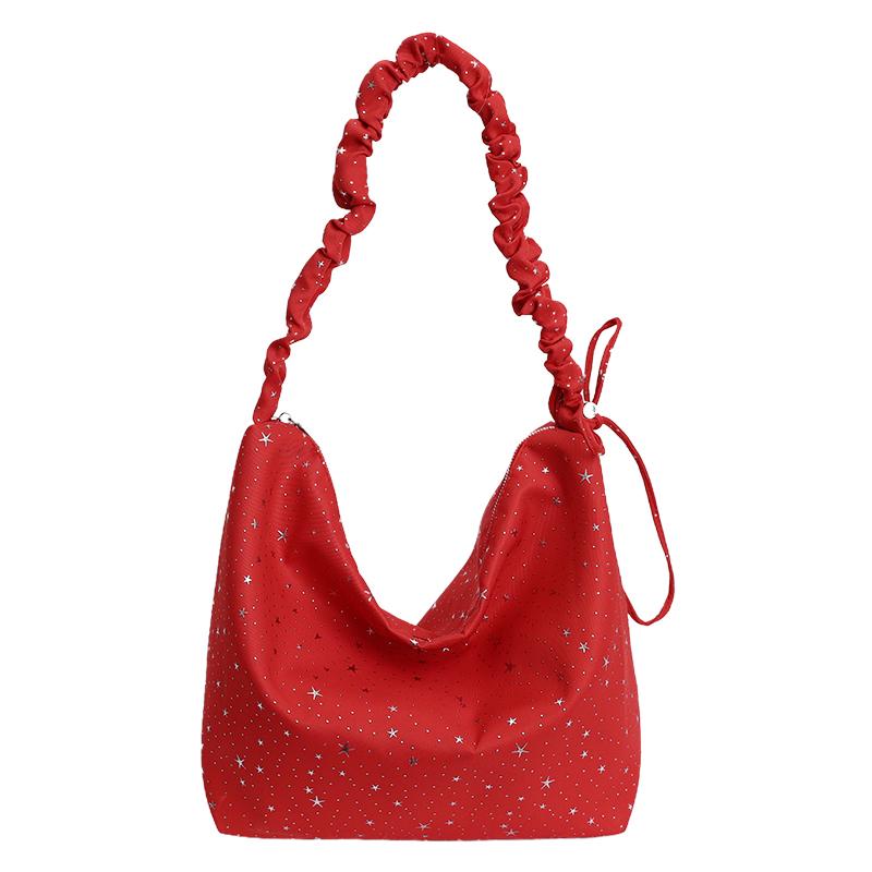 Design Trendy Glitter Hobo Bag with Starry Perfect Crossbody Bags for Evening Parties and Night Outing Ruched Strap Shoulder Bag червоний
Design Trendy Glitter Hobo Bag with Starry Perfect Crossbody Bags for Evening Parties and Night Outing Ruched Strap Shoulder Bag червоний