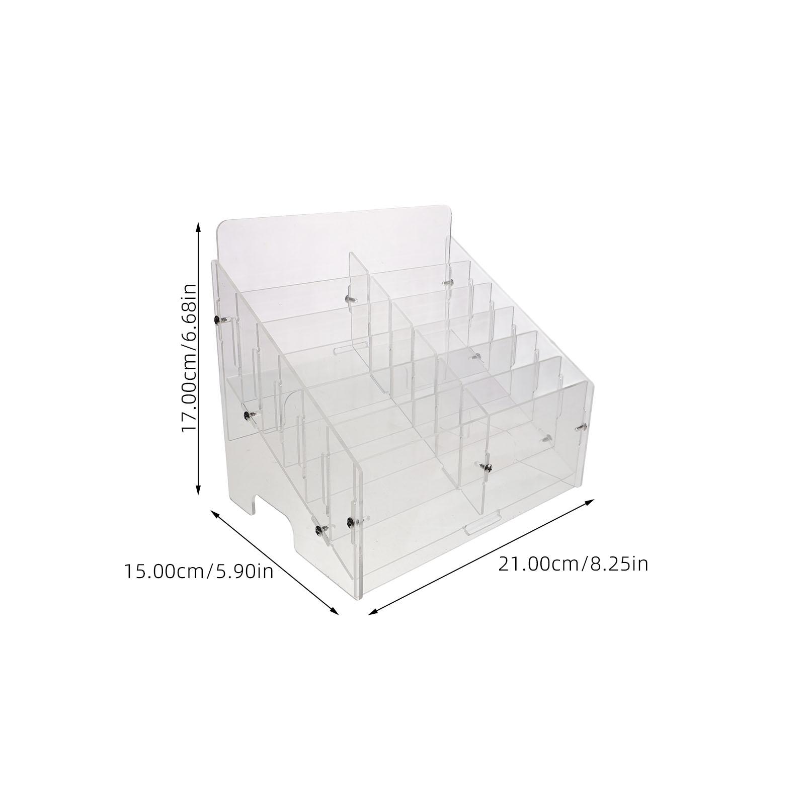 Multi-Compartment Phone Storage Box Acrylic Desktop Organizer For Office Meeting Room Business Card Holder Small Items Keeper
Multi-Compartment Phone Storage Box Acrylic Desktop Organizer For Office Meeting Room Business Card Holder Small Items Keeper