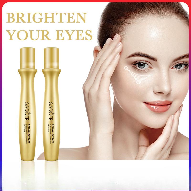 Эссенция для массажа глаз с ретинолом SADOER Retinol Rolling Eye Massage Essence Увлажняющий уход за кожей вокруг глаз 15ml
Эссенция для массажа глаз с ретинолом SADOER Retinol Rolling Eye Massage Essence Увлажняющий уход за кожей вокруг глаз 15ml