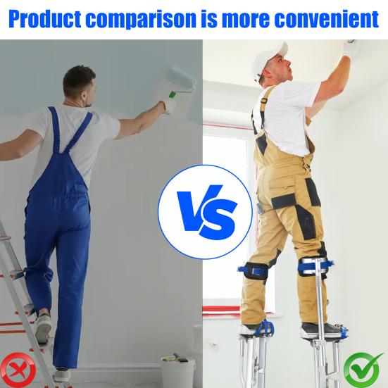 Yousheng 1 Set Drywall Stilts Straps with Mounting Screws Spacers Heavy Duty Adjustable Drywall Stilts Leg Fixation Bands Kit Drywall Stilts Sets
Yousheng 1 Set Drywall Stilts Straps with Mounting Screws Spacers Heavy Duty Adjustable Drywall Stilts Leg Fixation Bands Kit Drywall Stilts Sets
