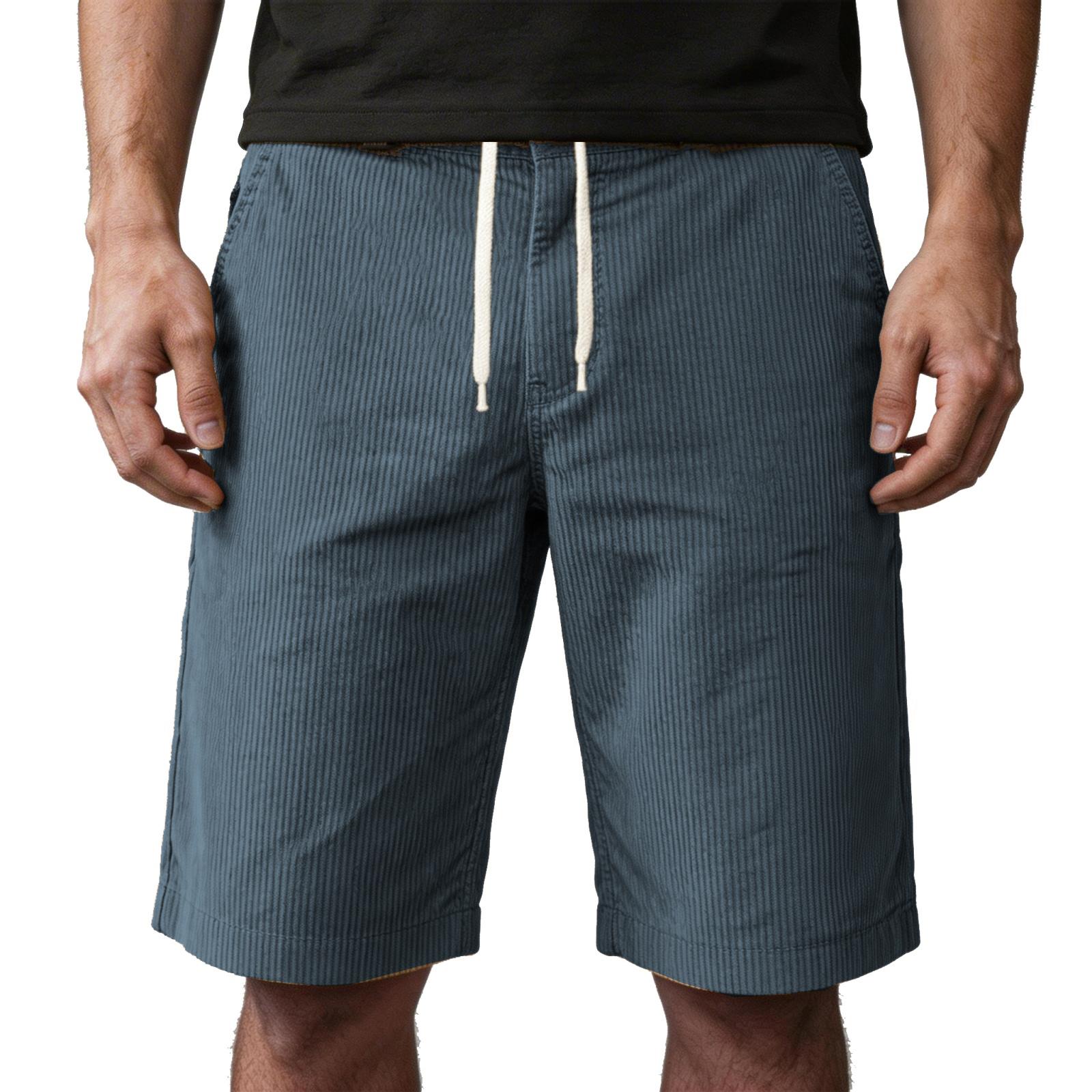 Classic Mens Casual Corduroy Shorts Five Inch Length Multi Pocket Cargo Shorts Comfortable Sportswear Bottoms for Everyday Use XL Темно-синій
Classic Mens Casual Corduroy Shorts Five Inch Length Multi Pocket Cargo Shorts Comfortable Sportswear Bottoms for Everyday Use XL Темно-синій