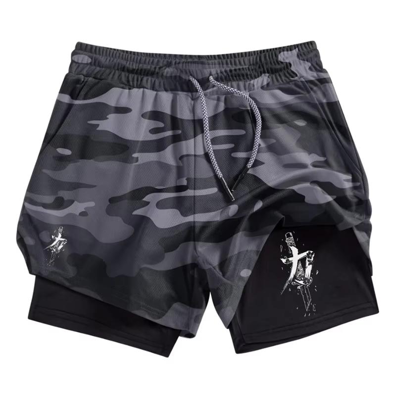 Men s 2-in-1 Running Training Sword Pattern Breathable Quick Drying Sports Shorts with Mobile Pocket Gym Shorts 10106 XXXL
Men s 2-in-1 Running Training Sword Pattern Breathable Quick Drying Sports Shorts with Mobile Pocket Gym Shorts 10106 XXXL