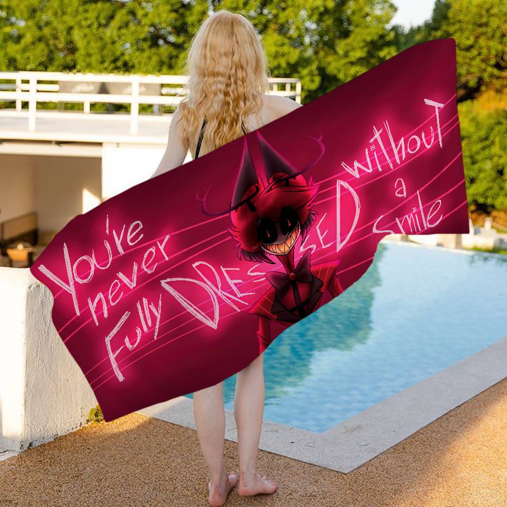 Popular Anime H-Hotel H-Hazbin Alastor Microfiber Beach Towel Absorbent Quick Dry Soft Yoga Swimming Resort Mountain Towel W40*H60(CM)
Popular Anime H-Hotel H-Hazbin Alastor Microfiber Beach Towel Absorbent Quick Dry Soft Yoga Swimming Resort Mountain Towel W40*H60(CM)