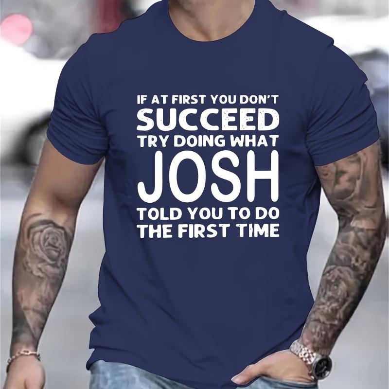 If At First You Don t Succeed Josh Quote T-Shirt,Soft Breathable & Fade-Resistant, Classic Fit for Daily Casual Wear XXL белый
If At First You Don t Succeed Josh Quote T-Shirt,Soft Breathable & Fade-Resistant, Classic Fit for Daily Casual Wear XXL белый