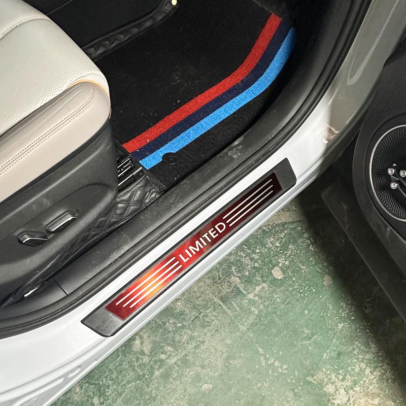 Universal Plastic Car Door Sill Protector Anti-Step Bumper Strip
Universal Plastic Car Door Sill Protector Anti-Step Bumper Strip